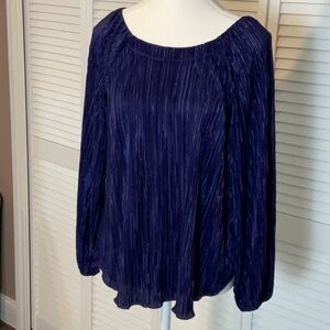 Chico’s Gorgeous Deep-Blue Women's Top